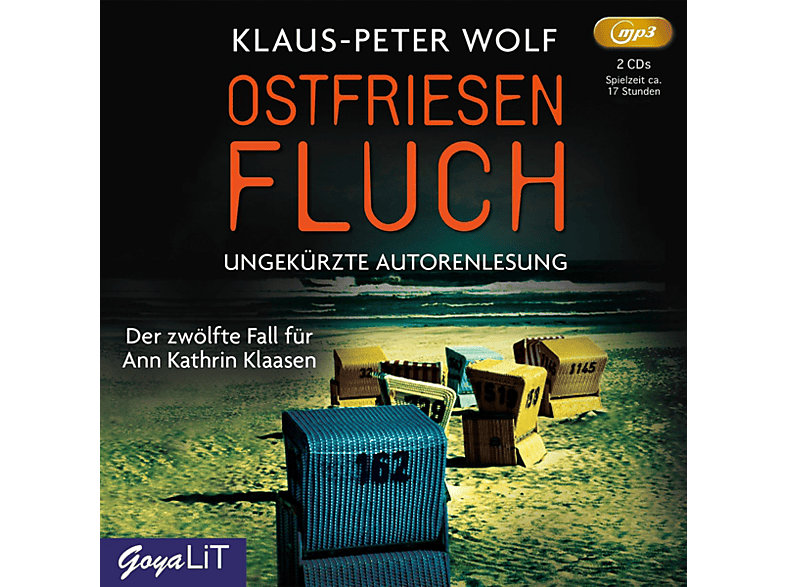 (12) Ostfriesenfluch - Klaus-peter Wolf Ungekürzte (MP3-CD) - MP3 Autorenlesung