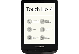 POCKETBOOK Touch Lux 4 8 GB WiFi fekete e-book olvasó