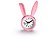 HAMA Mini-réveil "Lapin et ours" - Réveil