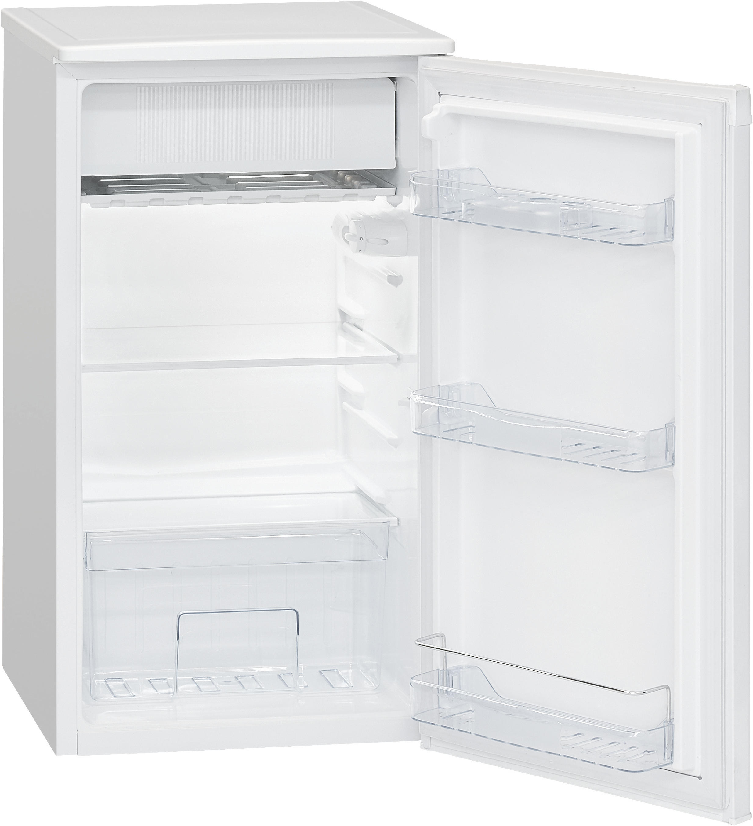 BOMANN KS 7230 Kühlschrank (91 l, F, 831 mm hoch, Weiß)