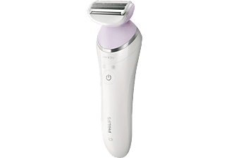 PHILIPS BRE 635/00  Epilierer, Weiß/Rosa