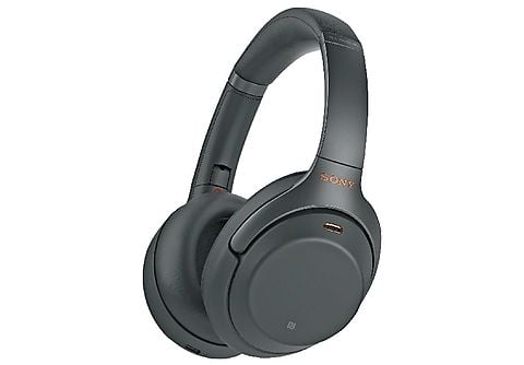Auriculares inalámbricos - Sony WH-1000XM3B, Bluetooth, Cancelación de ruido, Autonomía de 30h, Hi-Res, Negro