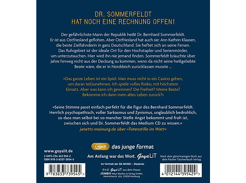 Thumbnail - Klaus-peter Wolf - Totentanz Am Strand (Ungekürzte Lesung) (CD)