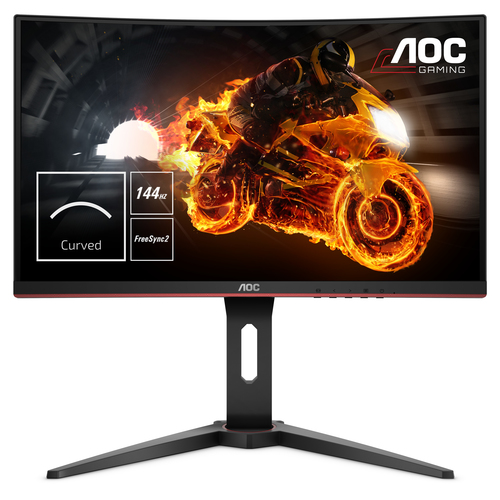 AOC C24G1 24 Zoll  Full-HD  Gaming Monitor  1 ms Reaktionszeit  