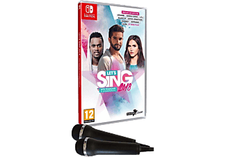 Let's Sing 2018 Hits français et internationaux + 2 Mics - Nintendo Switch - Französisch