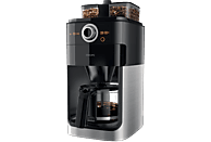 PHILIPS Filterkaffeemaschine HD7769/00 mit Mahlwerk Grind & Brew, schwarz