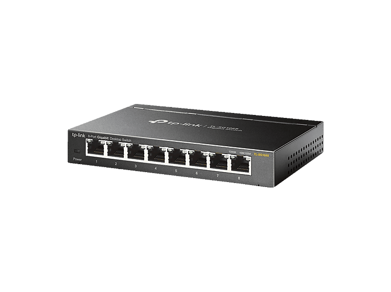 TP-LINK TL-SG108S 8-PORT GIGABIT SWITCH METALLGEHÄUSE Switch 8