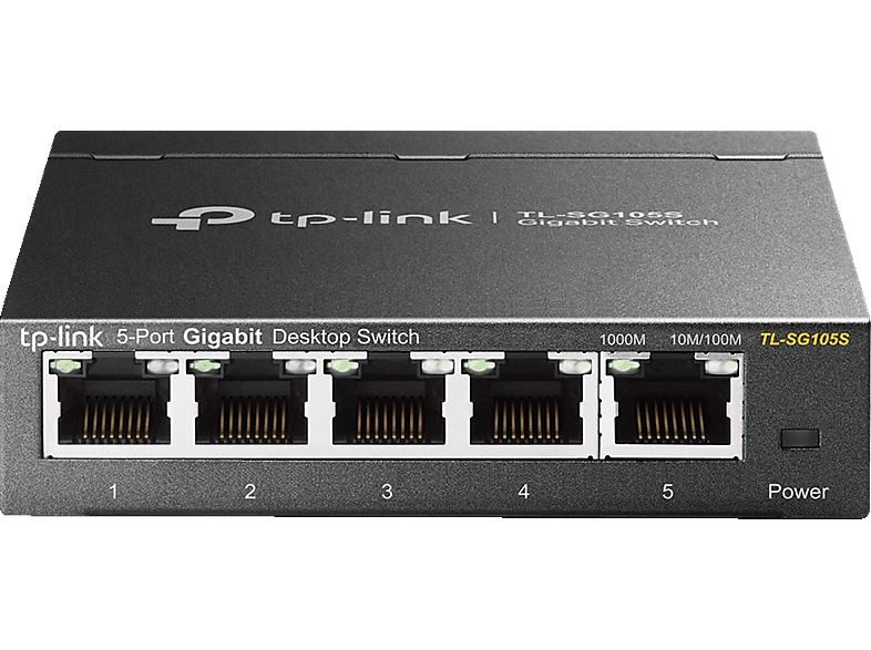 Switch TP-LINK TL-SG105S 5-PORT SWITCH Switch 5 SATURN 5 GIGABIT | METALLGEHÄUSE kaufen