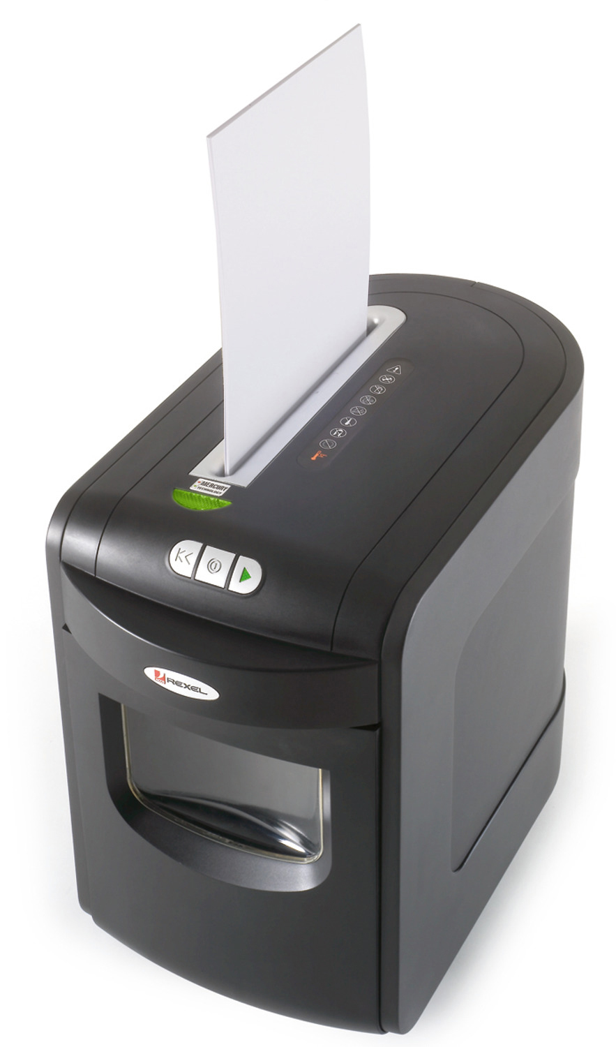 REXEL Mercury REX1023 Manueller Aktenvernichter mit innovativer Anti-Papierstau-Technologie, Schwarz