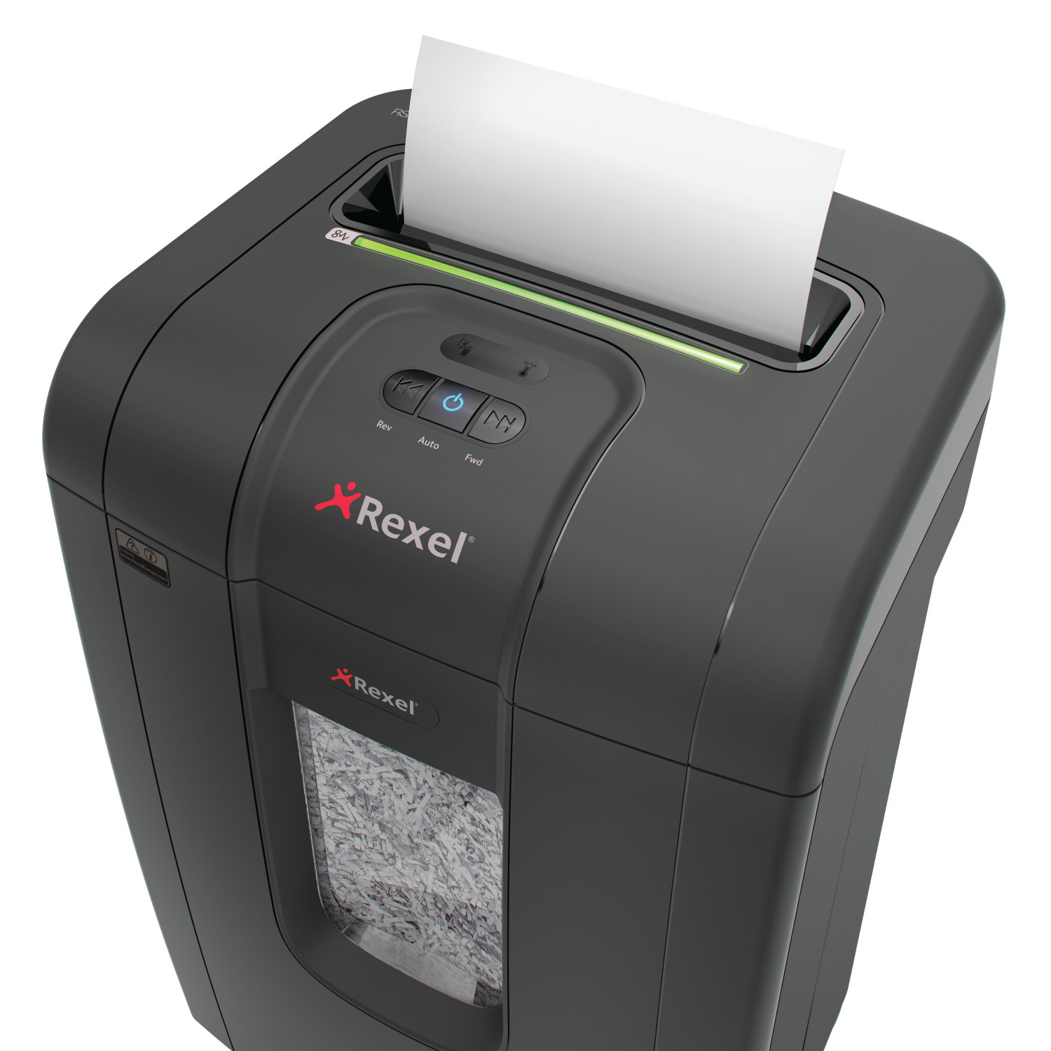 REXEL Mercury™ RSX1834 Manueller Aktenvernichter, Schwarz