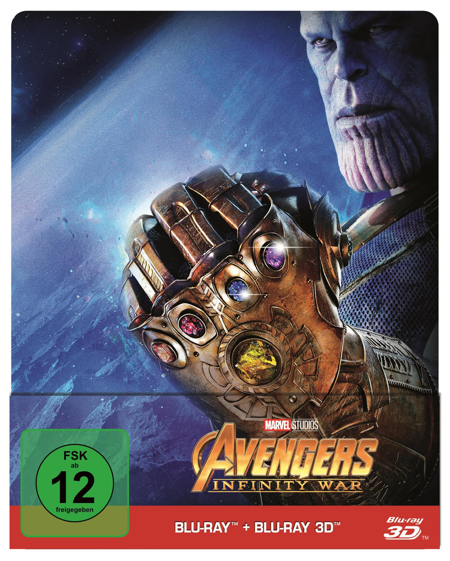 Avengers: Infinity War (Steelbook) 3D Blu-ray (+2D)