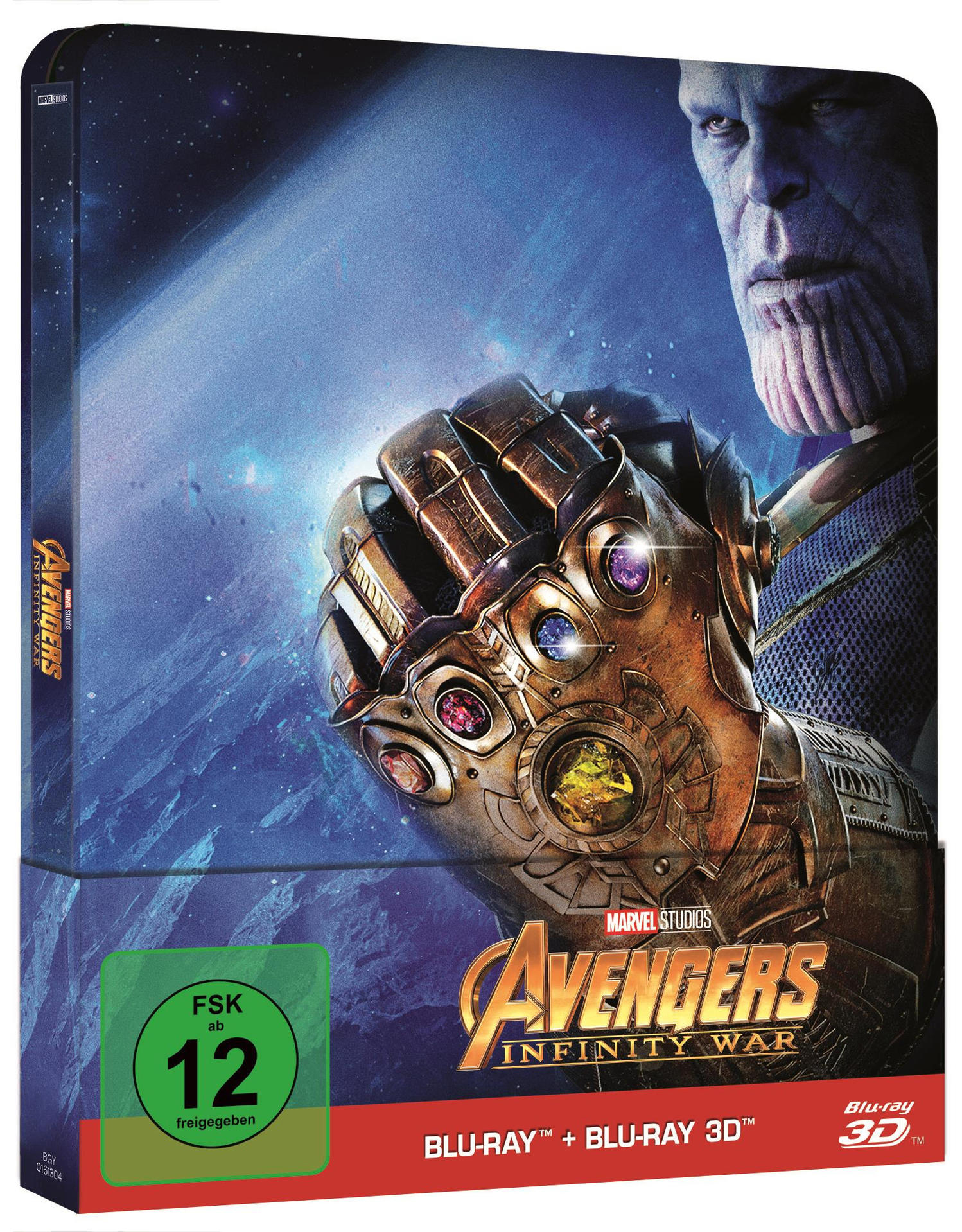 Avengers: Infinity War (Steelbook) 3D Blu-ray (+2D)