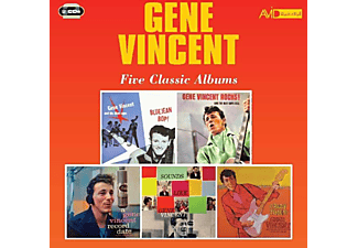 Gene Vincent - Five Classic Albums  - (CD)