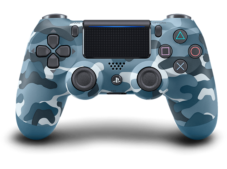 PLAYSTATION Draadloze controller PS4 Dualshock 4 V2 Blue Camouflage (9725817)
