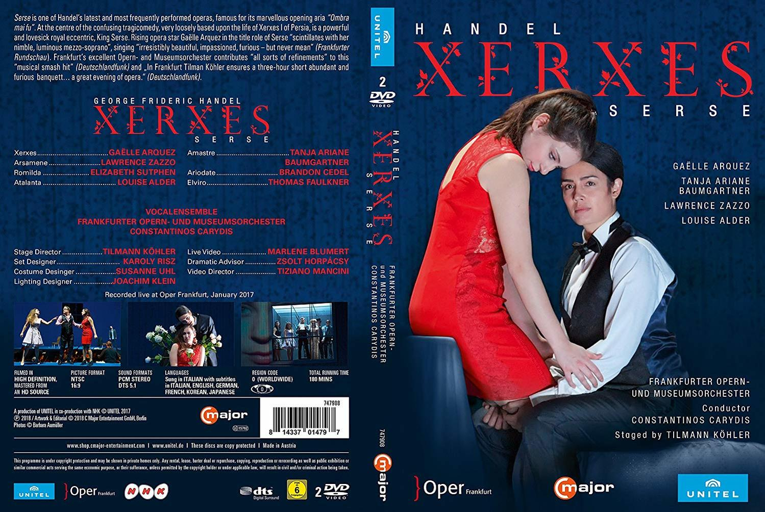 Arquez / Carydis / Frankf. Opern-& Museumsorch. - Xerxes  - (DVD)