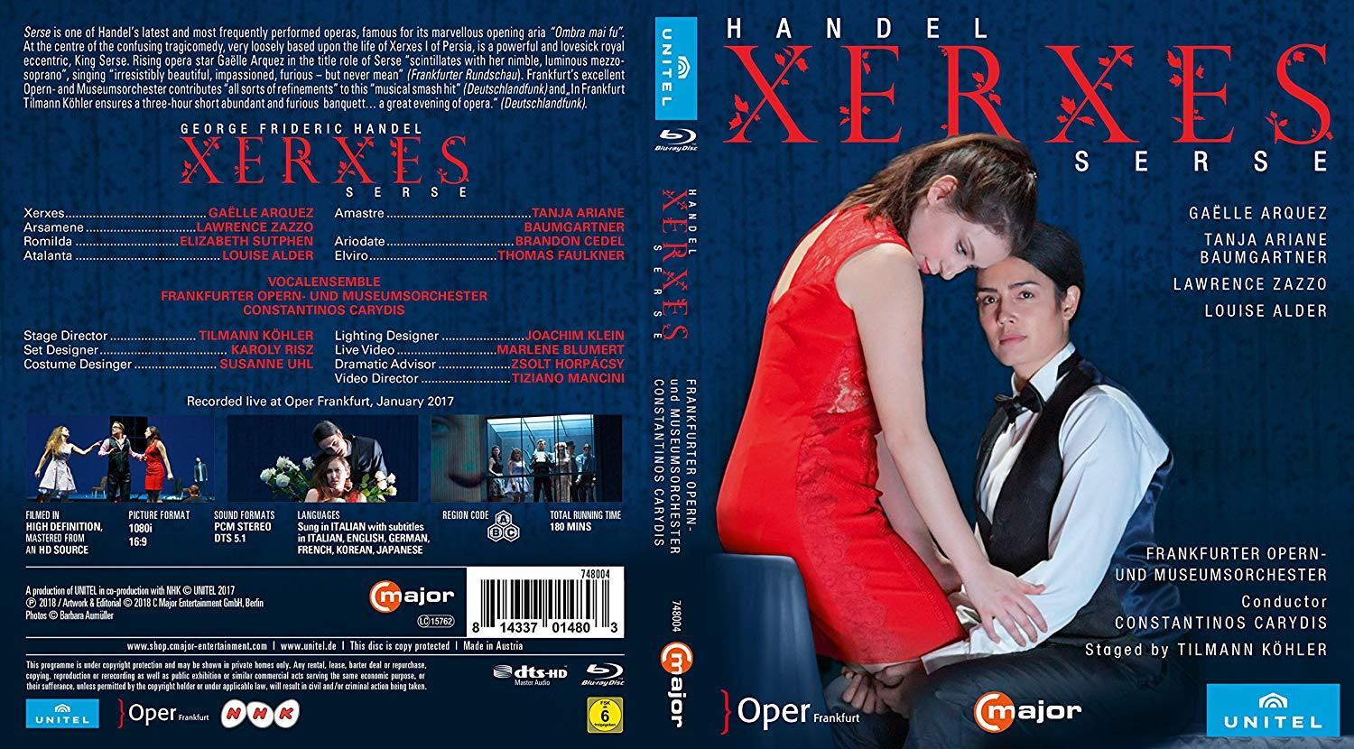 Arquez / Zazzo / Carydis / Frankf. Opern-& Museumsorch. - Xerxes  - (Blu-ray)