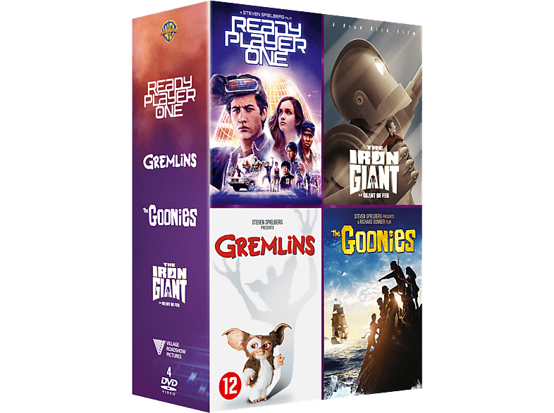 Filmbox: Ready Player One / The Iron Giant / Gremlins / The Goonies - DVD