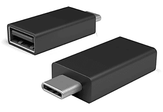 MICROSOFT Surface USB-C-zu-USB 3.0-Adapter - Adapter (Schwarz)