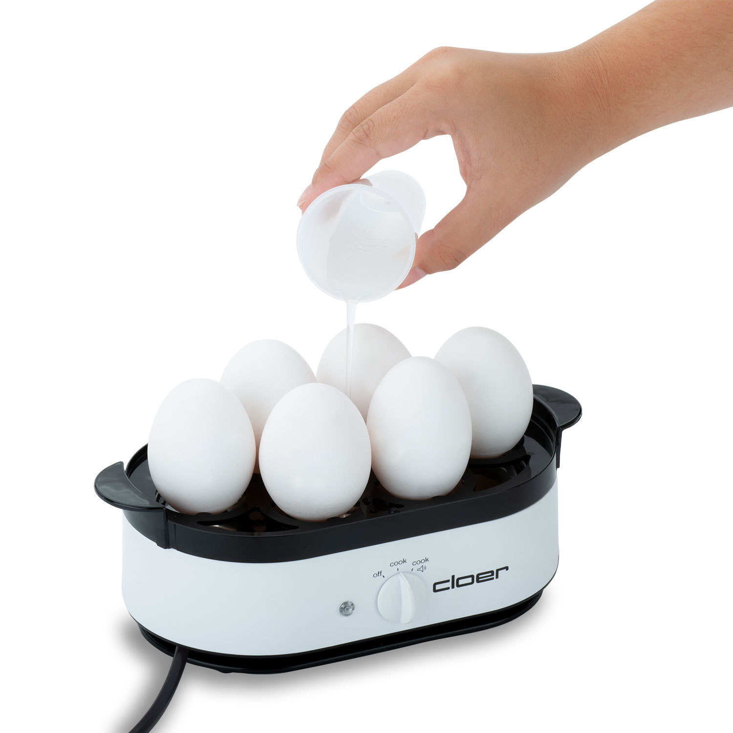 6081 6) Eierkocher(Anzahl CLOER Eier: