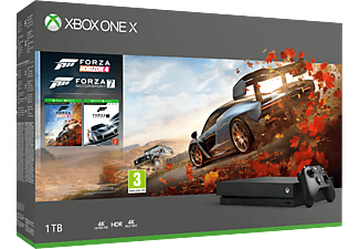 MICROSOFT Xbox One X 1TB + Forza Horizon 4 + Forza Motorsport 7