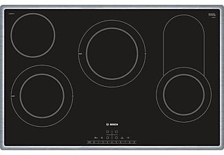 BOSCH PKC845FP1C - Kochfeld (Edelstahl, Schwarz)