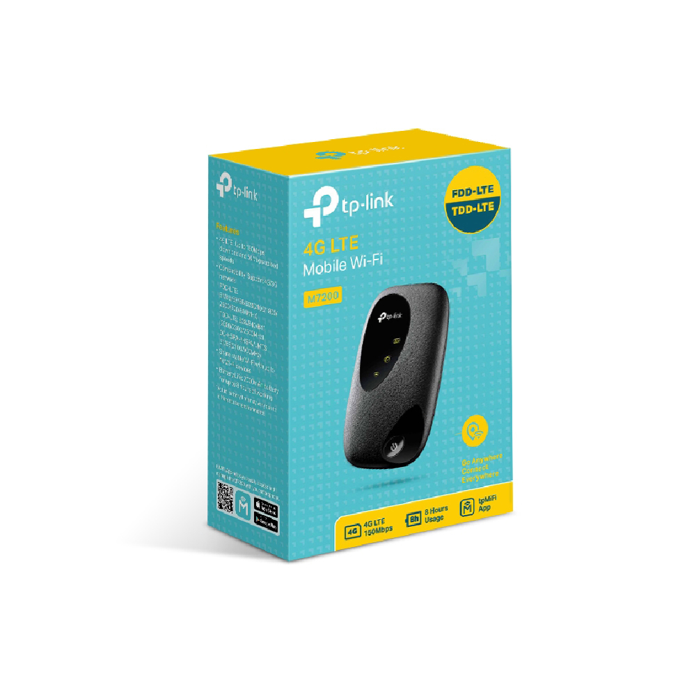 TP-LINK LTE WLAN Router M7200, schwarz