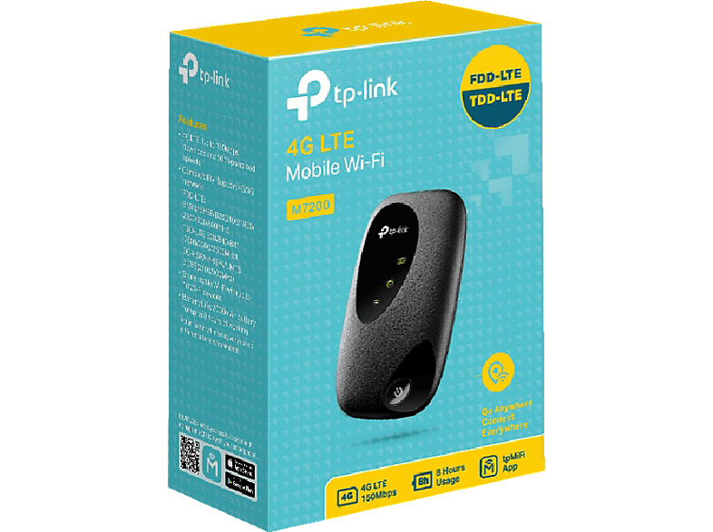 TP-LINK LTE WLAN Router M7200, schwarz — Foto 4 von 4