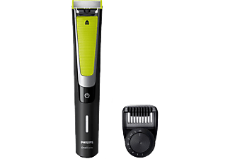 Philips Oneblade Pro Qp6505 20 Trimmen Stylen Rasieren 9 Stufen Schwarz Grun Online Kaufen Mediamarkt