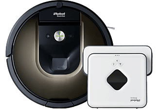 IROBOT Roomba 980 robotporszívó + ráadás Braava 390T feltörlő robot