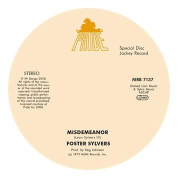 Sylvers - Misdemeanor/When I\'m - (Vinyl) You Near Foster