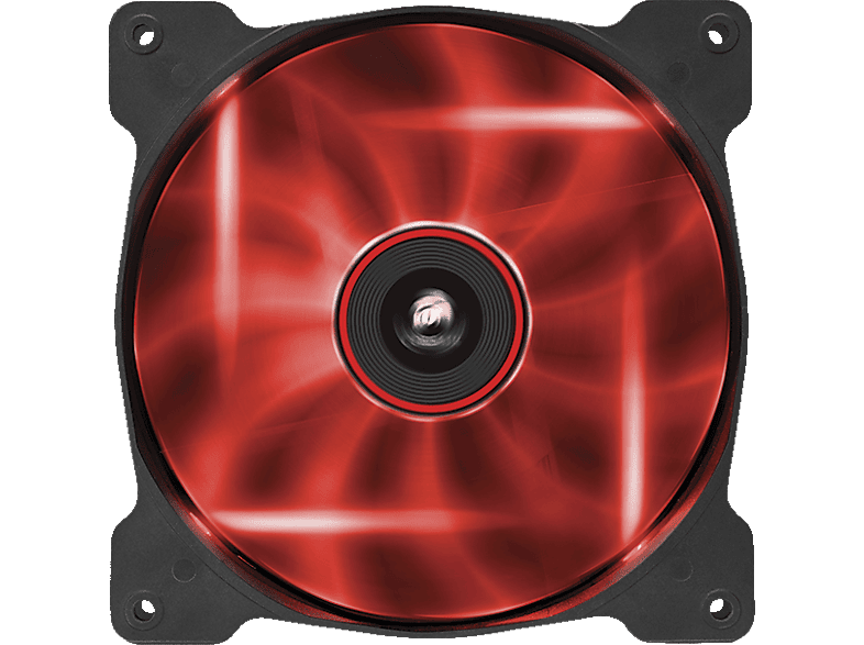 CORSAIR LED PC Ventilator Quiet Edition AF140 Rood (CO-9050017-RLED)