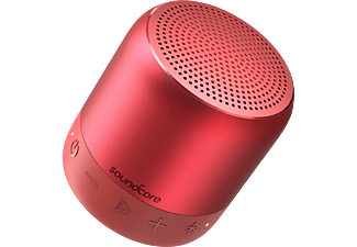 ANKER Soundcore Mini 2 Bluetooth Lautsprecher, Rot, Wasserfest
