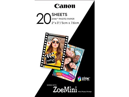 CANON ZP-2030 ZIMK 20S - Fotopapier (Weiss)