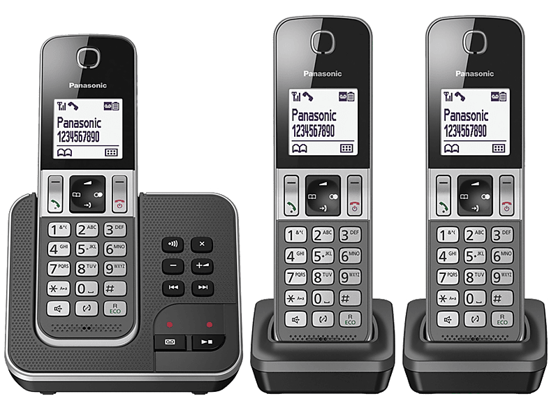 Panasonic KX-TGD323NLG Draadloze Telefoon Trio
