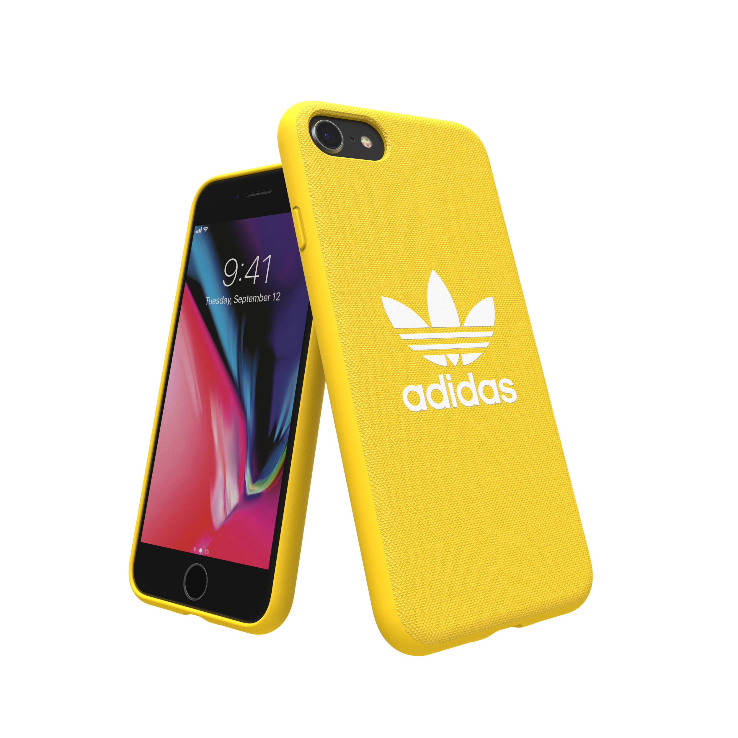 ADIDAS ORIGINALS 29936, Backcover, Apple, iPhone 6, iPhone 7, iPhone 8, Gelb