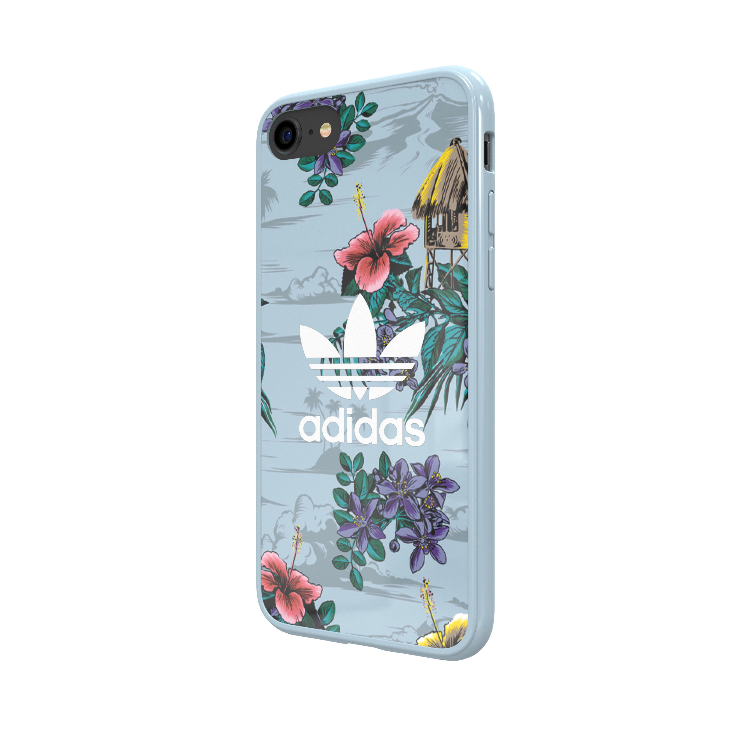 ADIDAS ORIGINALS OR SN. Case, Backcover, Apple, iPhone 6, iPhone 7, iPhone 8, Grau