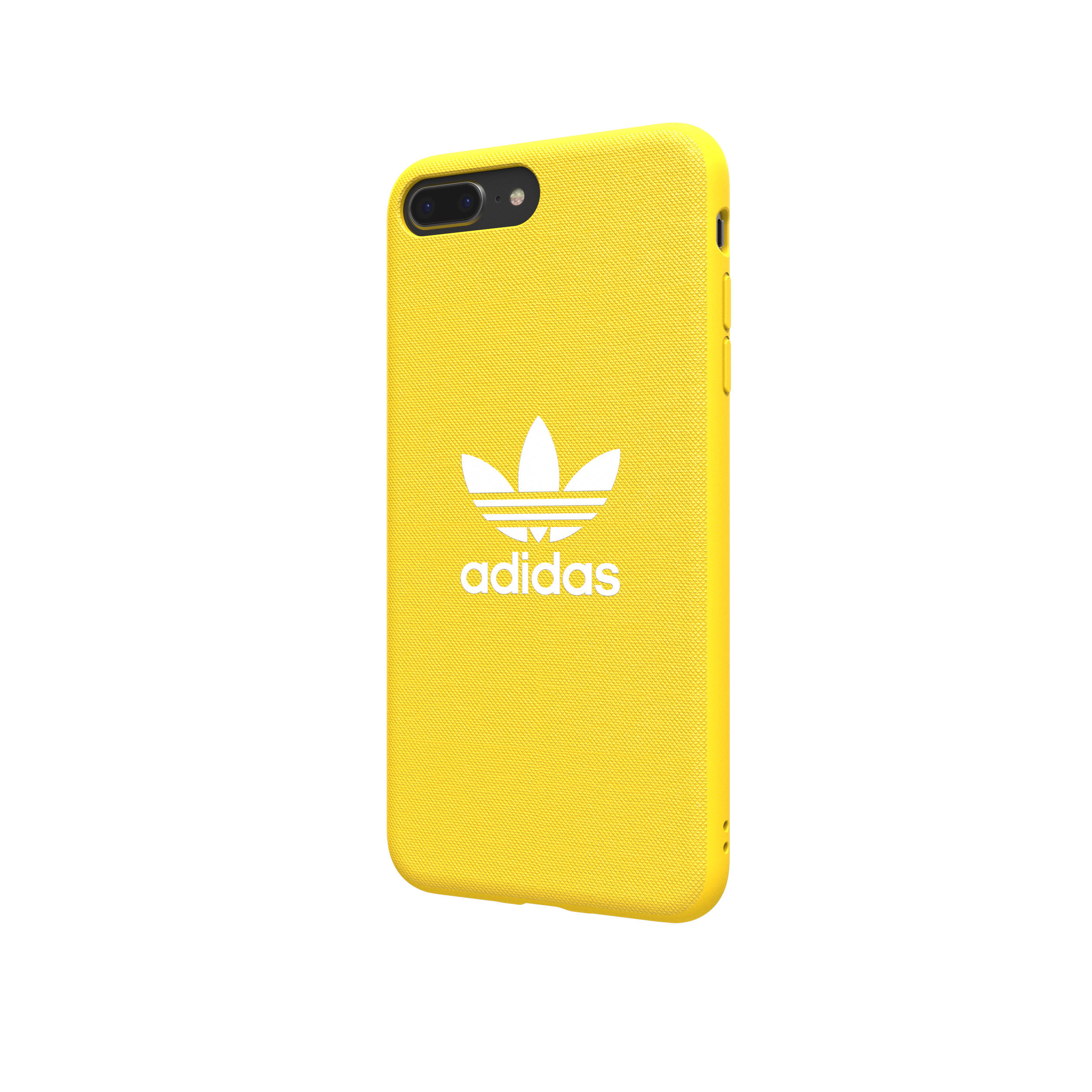 ADIDAS ORIGINALS OR Moulded Case, Backcover, Apple, iPhone 6 Plus, iPhone 7 Plus, iPhone 8 Plus, Gelb