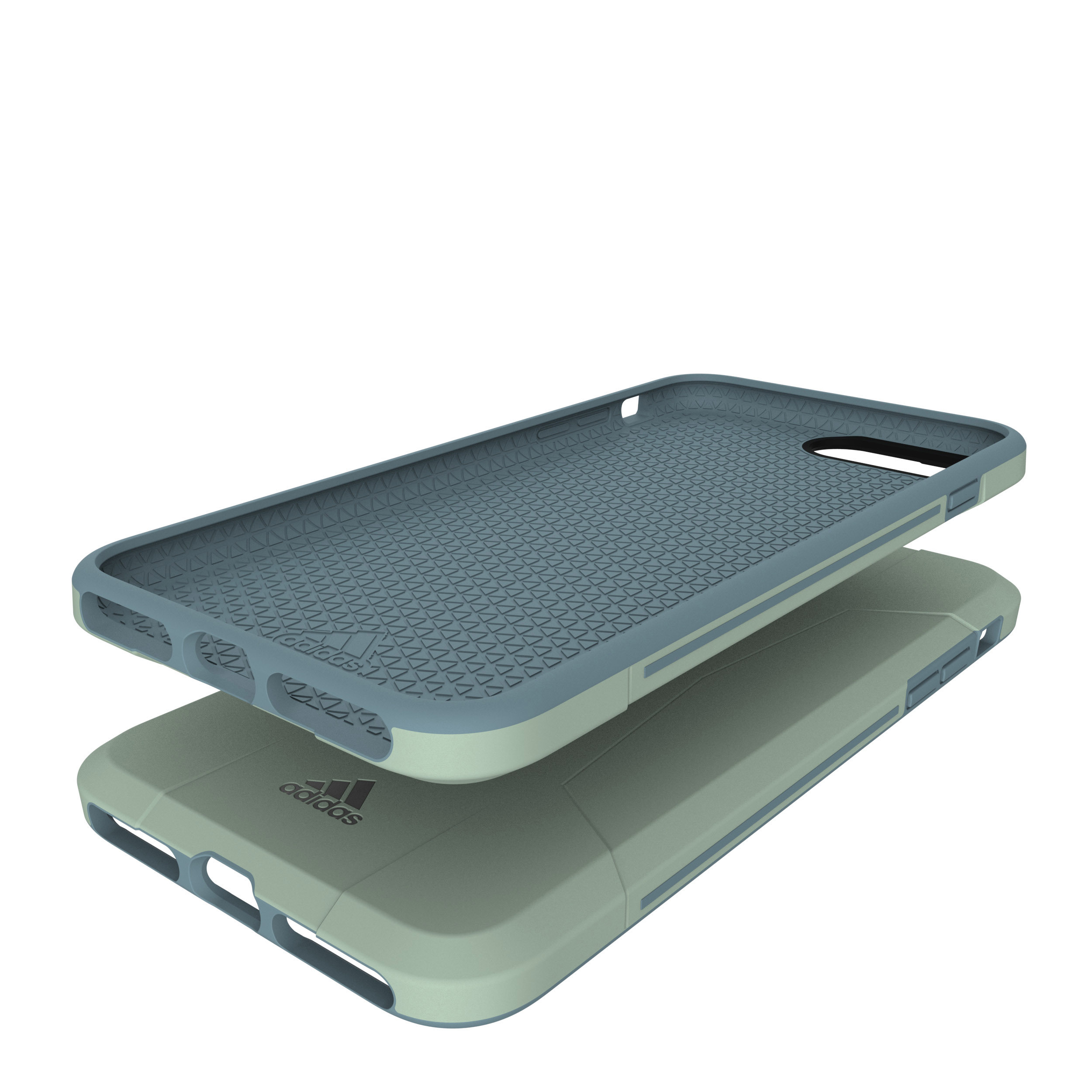ADIDAS SPORT SP Solo, Backcover, Apple, iPhone 6 Plus, iPhone 7 Plus, iPhone 8 Plus, Grün
