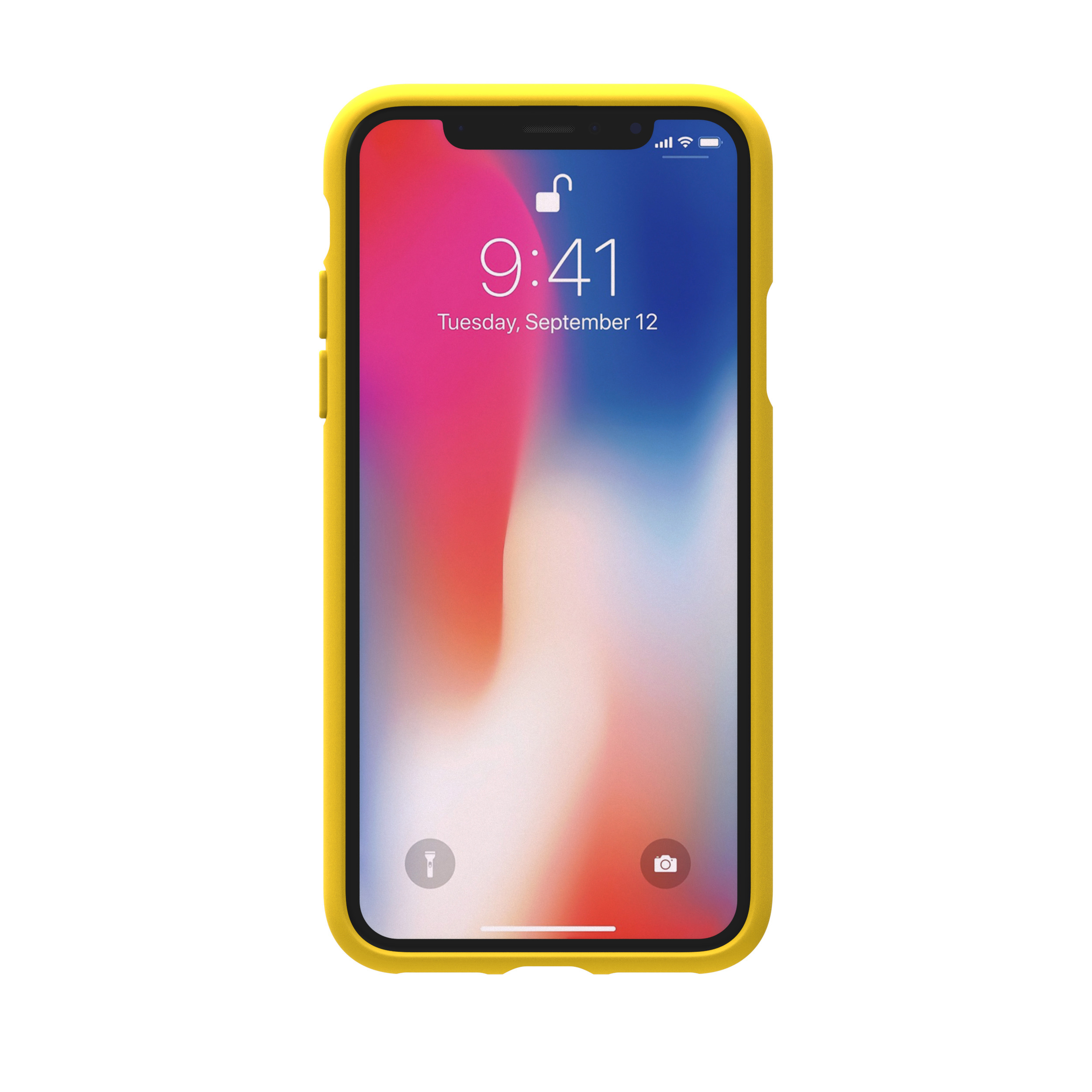 ADIDAS ORIGINALS Moulded Backcover, iPhone X, Case, Gelb Apple
