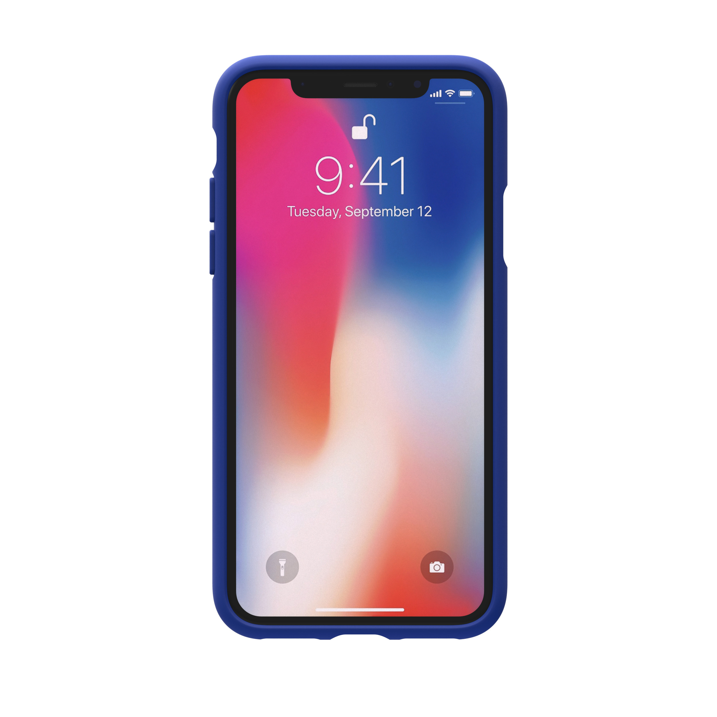 ADIDAS ORIGINALS Moulded Case, Backcover, Apple, iPhone X, Blau