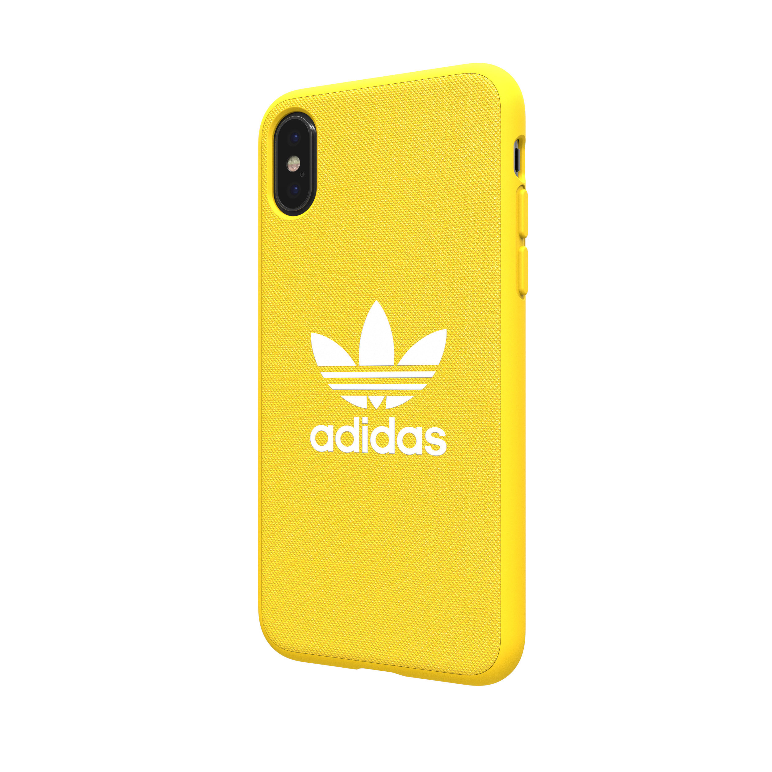 ADIDAS ORIGINALS Moulded Backcover, iPhone X, Case, Gelb Apple