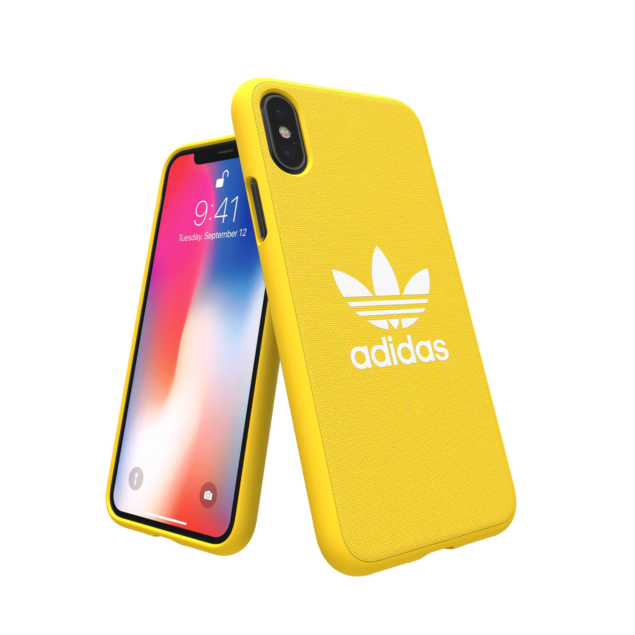 Gelb ADIDAS Backcover, ORIGINALS Case, Moulded iPhone X, Apple,