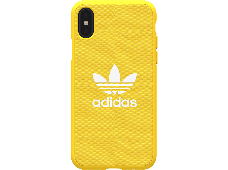 ADIDAS ORIGINALS Moulded Case, Backcover, Apple, iPhone X, Gelb