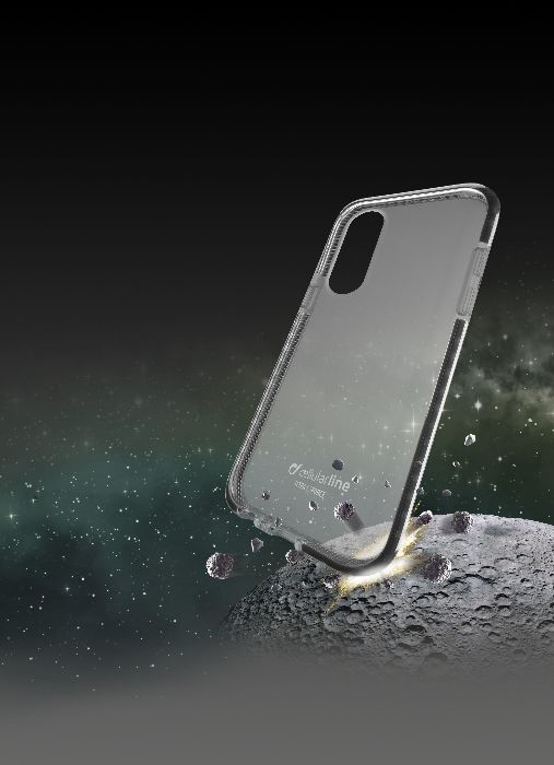 CELLULAR LINE TETRA FORCE SHOCK TWIST, Backcover, Apple, iPhone XR, Schwarz