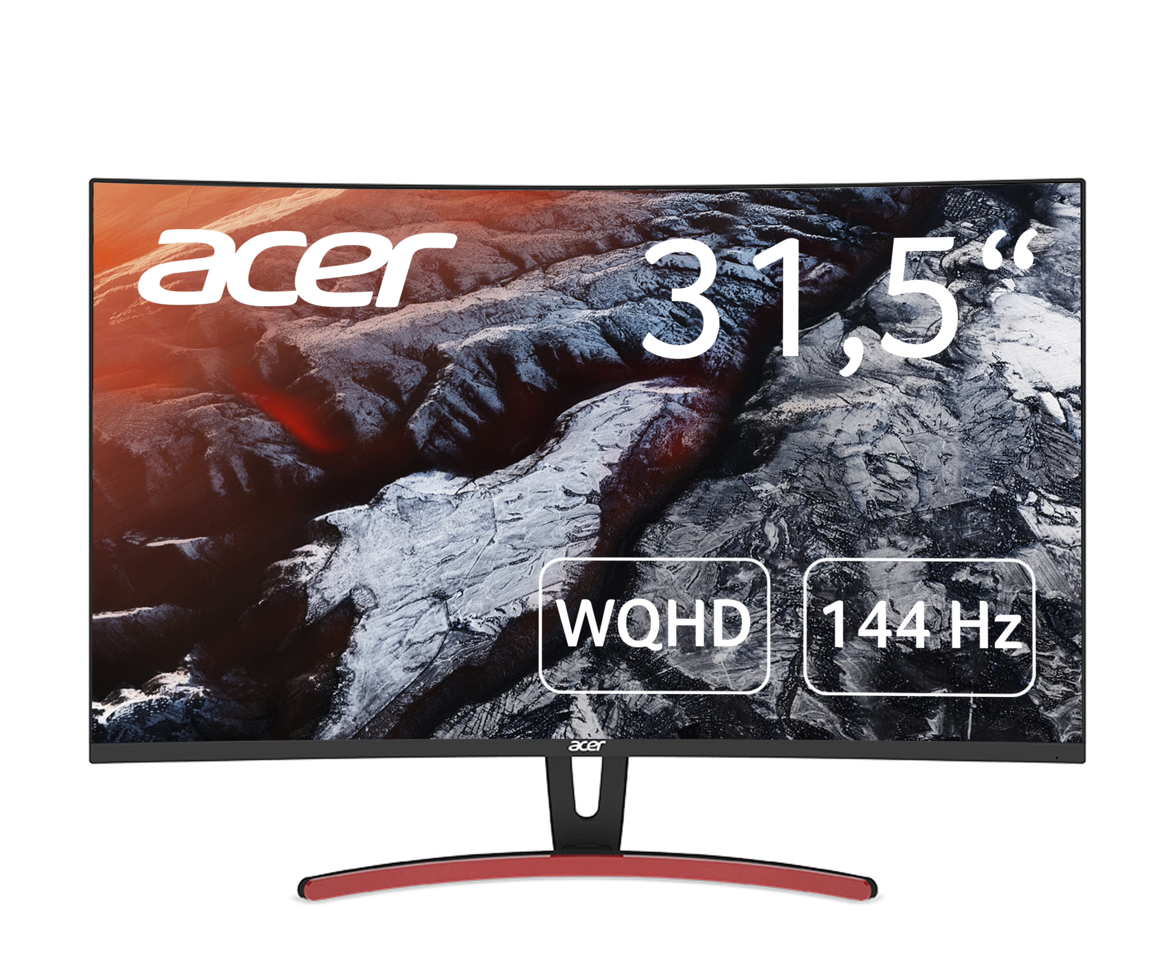 ACER ED323QURA 32 Zoll  WQHD  Monitor  4 ms Reaktionszeit  