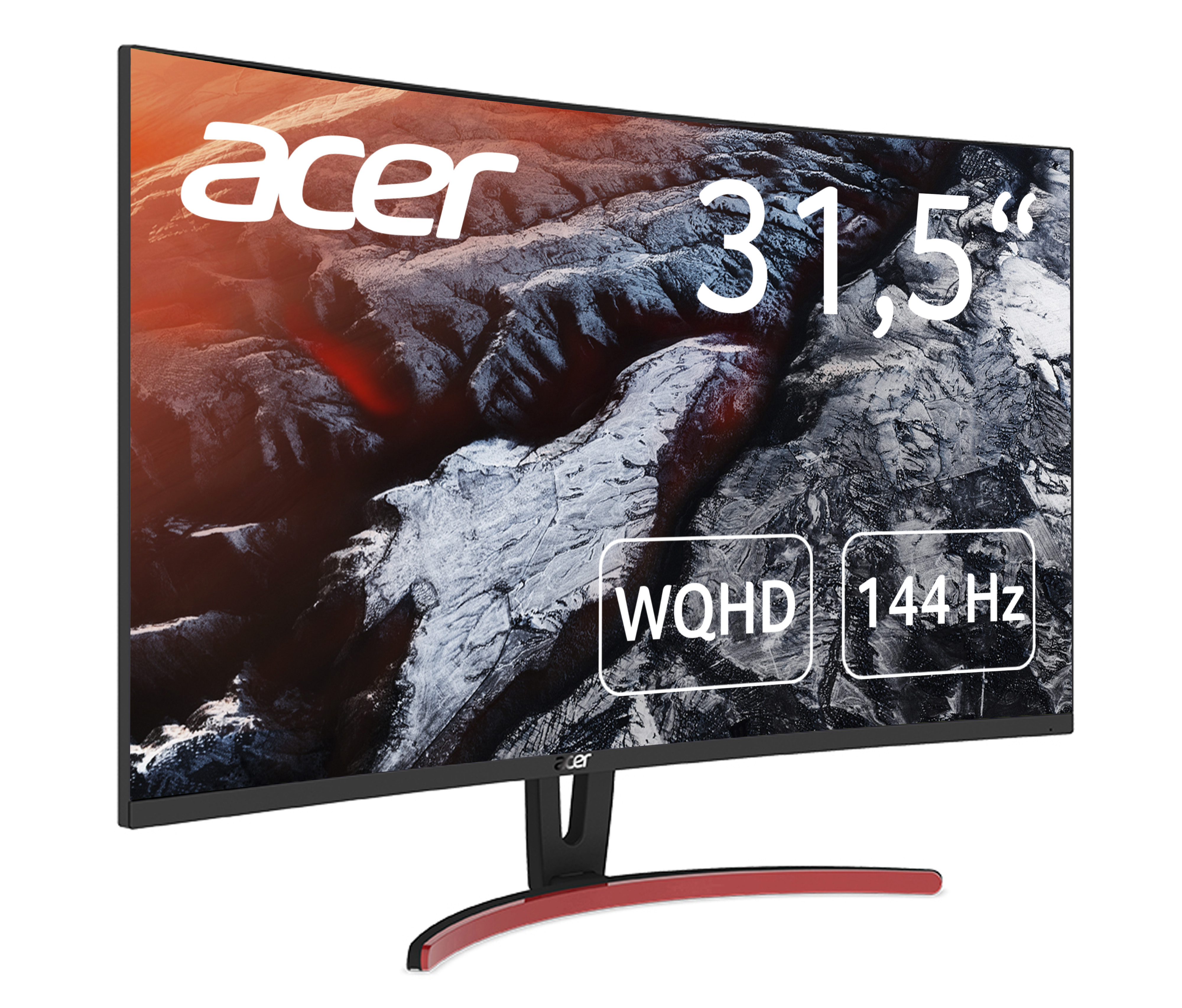 ACER ED323QURA 32 Zoll  WQHD  Monitor  4 ms Reaktionszeit  