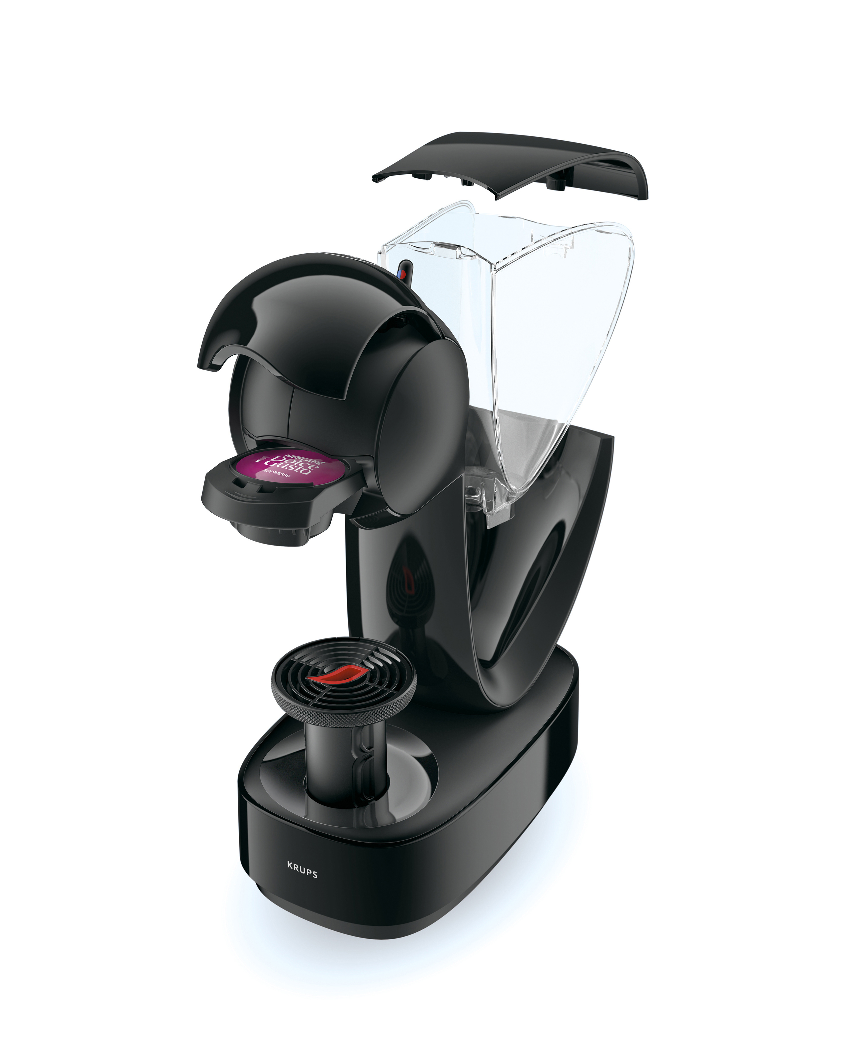 KRUPS KP1708 Nescafé Dolce Gusto Infinissima Kapselmaschine Schwarz