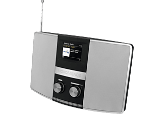 NORDMENDE Transita 400  Internetradio, Hybridradio, DAB+, Internet Radio, FM, Bluetooth, Schwarz/Silber