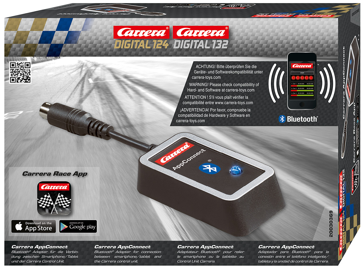 CARRERA (TOYS) Appconnect Zubehör Schwarz für Rennbahnen