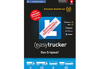 easytrucker 2018/19 Test théorique pour camions (Cat. C/CE+D/DE) - PC/MAC - Tedesco, Francese, Italiano